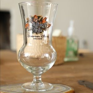 Downtown Disney Rainforest Cafe Goblet Glass
